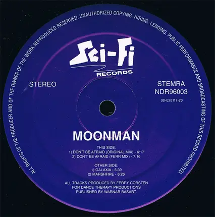 Moonman - Don't Be Afraid