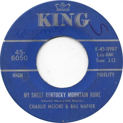 Moore & Napier - My Sweet Kentucky Mountain Home
