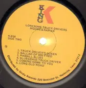 LP - Moore & Napier - Songs By Moore & Napier For All Lonesome Truck Drivers