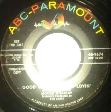 Moose Charlap - It Was My Father's Habit / (I Want Some) Good Old Fashioned Lovin'