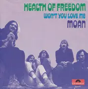 7inch Vinyl Single - Moan - Health Of Freedom