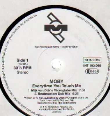Moby - Everytime You Touch Me