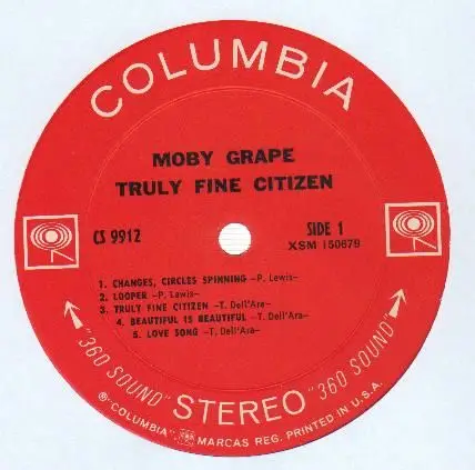 Moby Grape - Truly Fine Citizen