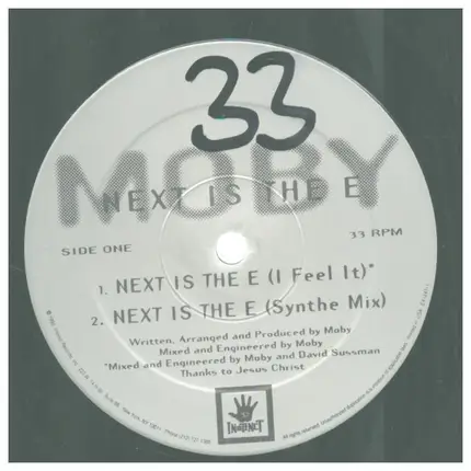 Moby - Next Is The E