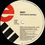 12inch Vinyl Single - Moby - Bring Back My Happiness