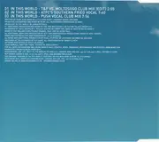 CD Single - Moby - In This World (Remixes) - Slipcase