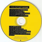 CD - Moby - Last Night : Remixed
