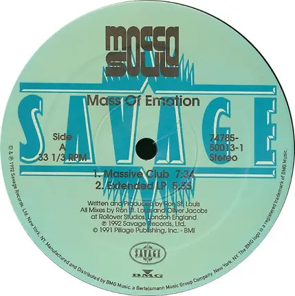 Mocca Soul, Moccasoul - Mass Of Emotion