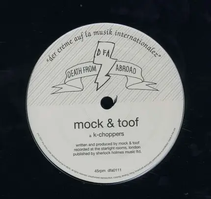MOCK & TOOF - K-CHOPPERS