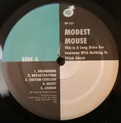 Double LP - Modest Mouse - This Is A Long Drive For Someone With Nothing To Think About
