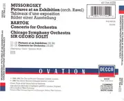 CD - Mussorgsky (Ravel) / Bartók - Pictures At An Exhibition / Concerto For Orchestra