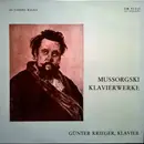LP - Mussorgsky / Günter Krieger - Klavierwerke