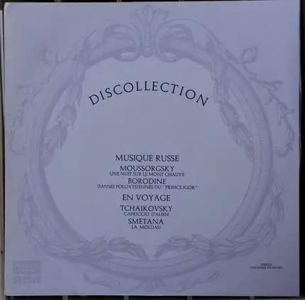 Modest Mussorgsky , Alexander Borodin , Pyotr Ilyich Tchaikovsky , Bedřich Smetana - Discollection Disque 6