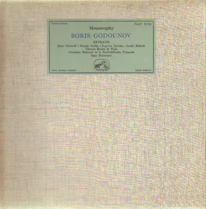 Modest Mussorgsky , Boris Christoff , André Bielecki , Nicolai Gedda , Eugenia Zareska , Choeurs Ru - Boris Godounov - Extraits