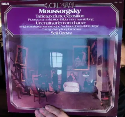 Modest Mussorgsky , Seiji Ozawa - Tableaux D'une Exposition / Une Nuit Sur Le Mont Chauve