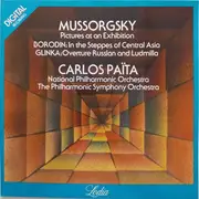 LP - Mussorgsky / Borodin / Glinka / Paita - Pictures at an Exhibition / In the steppes of central asia / overture russian and ludmille - Digital, Gatefold