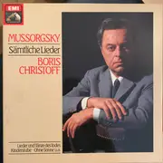12inch Vinyl Single-Box - Modest Mussorgsky / Boris Christoff , Gerald Moore , Alexandre Labinsky , Orchestre National De La - Sämtliche Lieder