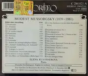 CD - Modest Mussorgsky / Elena Kuschnerova - Bilder Einer Ausstellung / Klavierstücke
