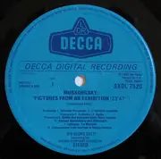 LP - Mussorgsky / Ravel / Solti - Pictures From An Exhibition / Le Tombeau De Couperin