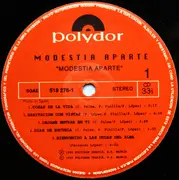 LP - Modestia Aparte - Modestia Aparte