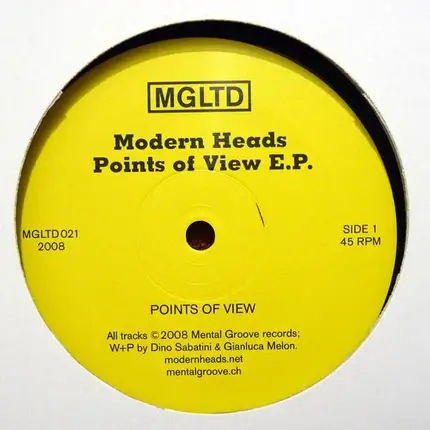 Modern Heads - Points Of View E.P.