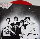 7inch Vinyl Single - Modern Pets - De­for­med Kids - Red Clear Vinyl, Numbered