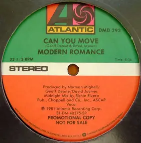 Modern Romance - Can You Move