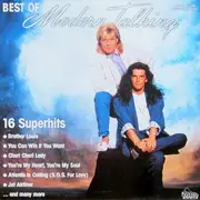 LP - Modern Talking - Best Of (16 Superhits. The Superhits Of Modern Talking)
