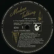 LP - Modern Talking - In The Middle Of Nowhere - The 4th Album - embossed cover