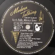 LP - Modern Talking - Let's Talk About Love - The 2nd Album - Embossed