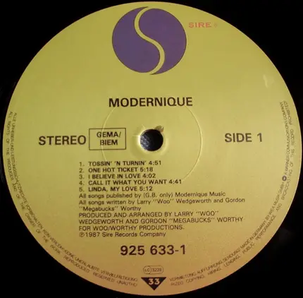 Modernique - Modernique
