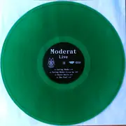 Double LP - Moderat - Live - Ltd Ed. Hardcover Box, Blue & Green Vinyl, booklet