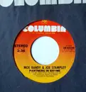 7inch Vinyl Single - Moe Bandy & Joe Stampley - Partners In Rhyme