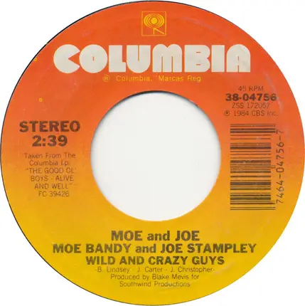 Moe Bandy & Joe Stampley - Daddy's Honky Tonk