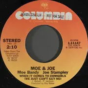 7inch Vinyl Single - Moe Bandy & Joe Stampley - Holding The Bag