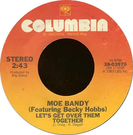 Moe Bandy - Let's Get Over Them Together
