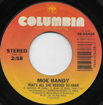 Moe Bandy - Barroom Roses