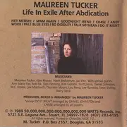 CD - Moe Tucker - Life In Exile After Abdication