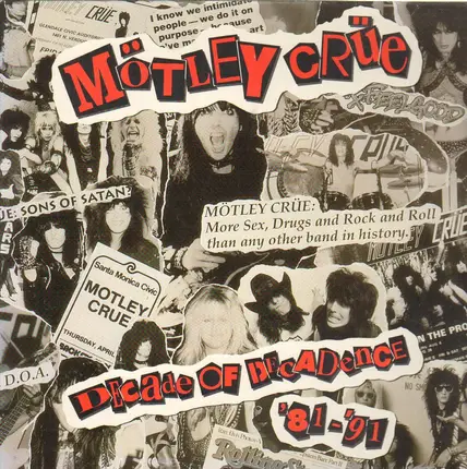 Mötley Crüe - Decade Of Decadence