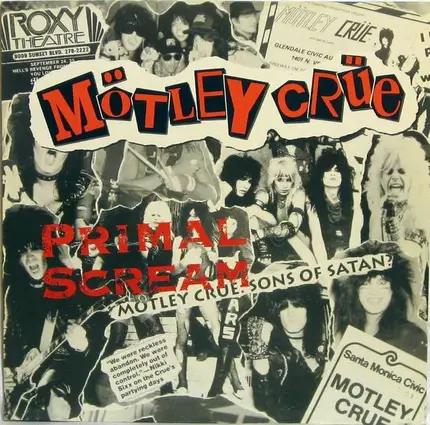 Mötley Crüe - PRIMAL SCREAM