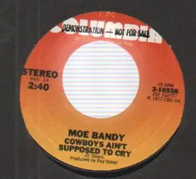 Moe Bandy - Cowboys Ain't Supposed to Cry
