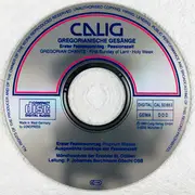 CD - Mönchsschola Der Erzabtei St. Ottilien , P. Johannes Berchmans Göschl - Gregorianische Gesänge - Erster Fastensonntag / Passionszeit