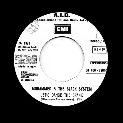 Mohammed & The Black System - Let's Dance The Spank