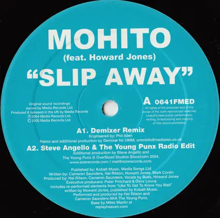 Mohito Feat. Howard Jones - Slip Away