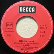 7inch Vinyl Single - Moïses - Amor E Parodia