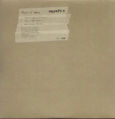 Mojave 3 - Bluebird Of Happiness