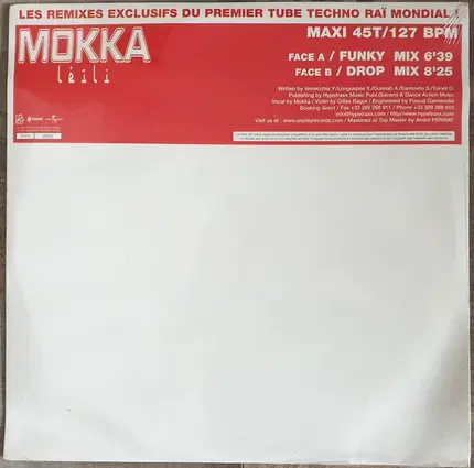 Mokka - Leili (promo remixes)
