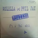 12inch Vinyl Single - Molella & Phil Jay - It's A Real World (Remix)