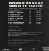 2 x 12inch Vinyl Single - Moloko - Sing It Back (Remixes) - Limited Edition