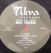 LP - Mort Freeman - Jewish Folk Songs